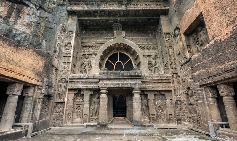 Ajanta Cave 26 Entrance: Maharashtra's Ancient Marvel