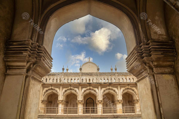 Iconic Charm: Close-Up of Charminar, Hyderabad's Architectural Marvel