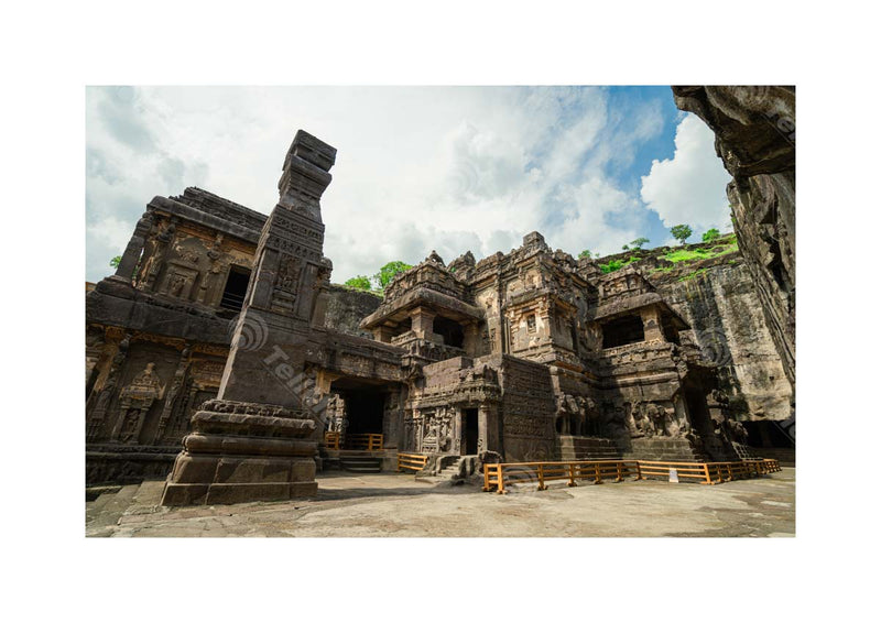 Monolithic Marvel: The Kailasa Temple at Ellora Caves, Maharashtra