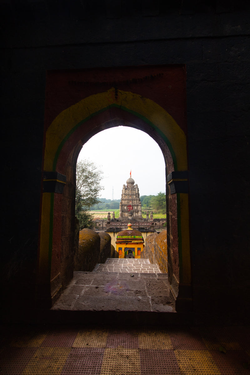 Front gate, Bhor temple