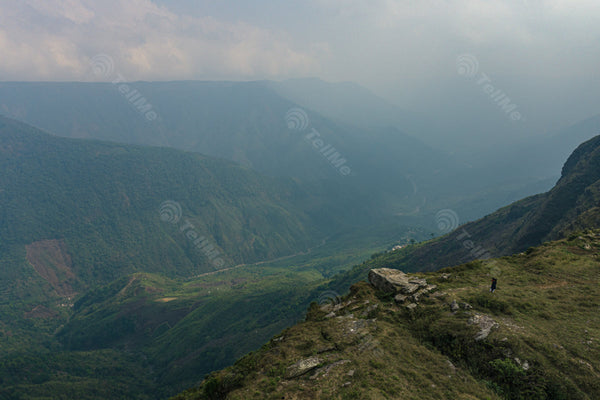 Trekkers' and Nature Enthusiasts' Dream in the Laitlum Canyons in Shillong, Meghalaya, India