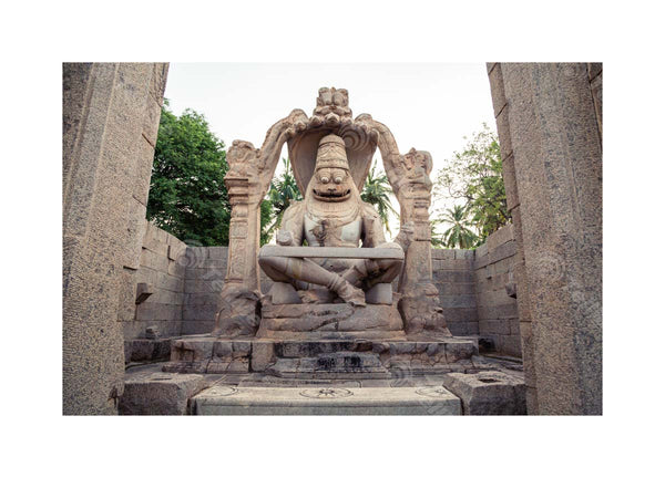Laxmi narsimha temple Hampi Karnatka
