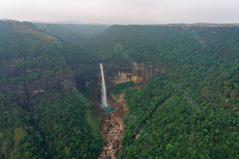 Enchanting Nohkalikai: Breathtaking Falls - Cherrapunji, Meghalaya in India
