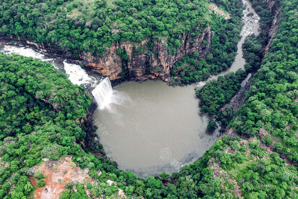 Rajyaderi Waterfall in Chandra Prabha Wildlife Sanctuary, Banaras, Uttar Pradesh: A Natural Wonder to Behold
