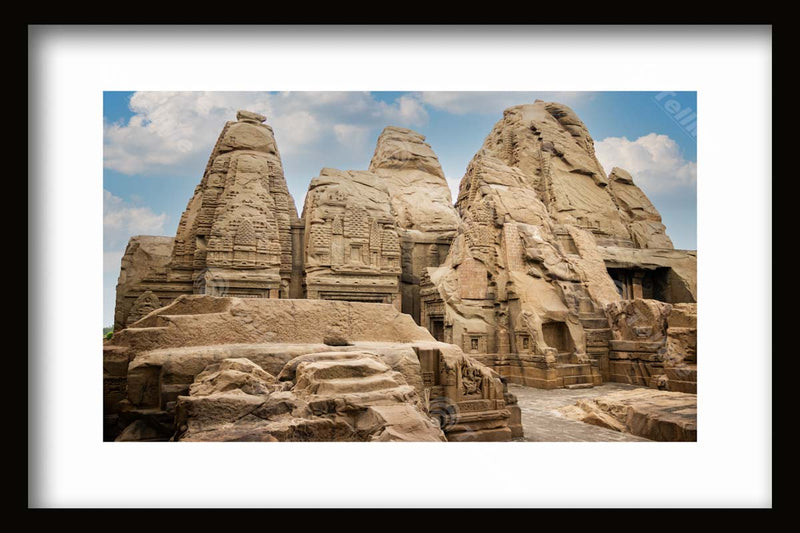 Marvelous Masroor Rock Cut Temple: 15 Monolithic Temples Amidst Deodar Trees in Kangra, Himachal Pradesh